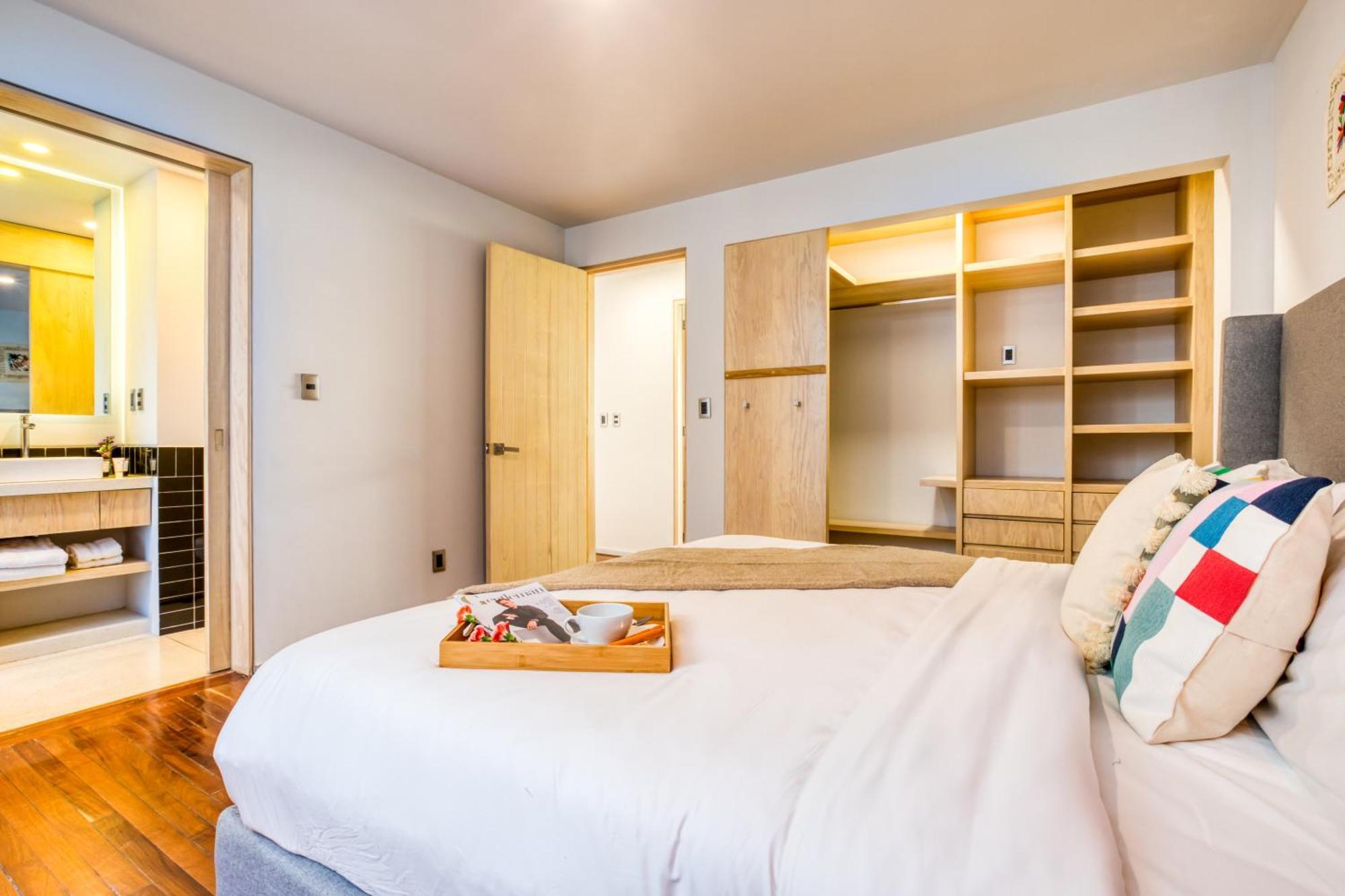 Uliv Condesa Apartamento Cidade do México Quarto foto