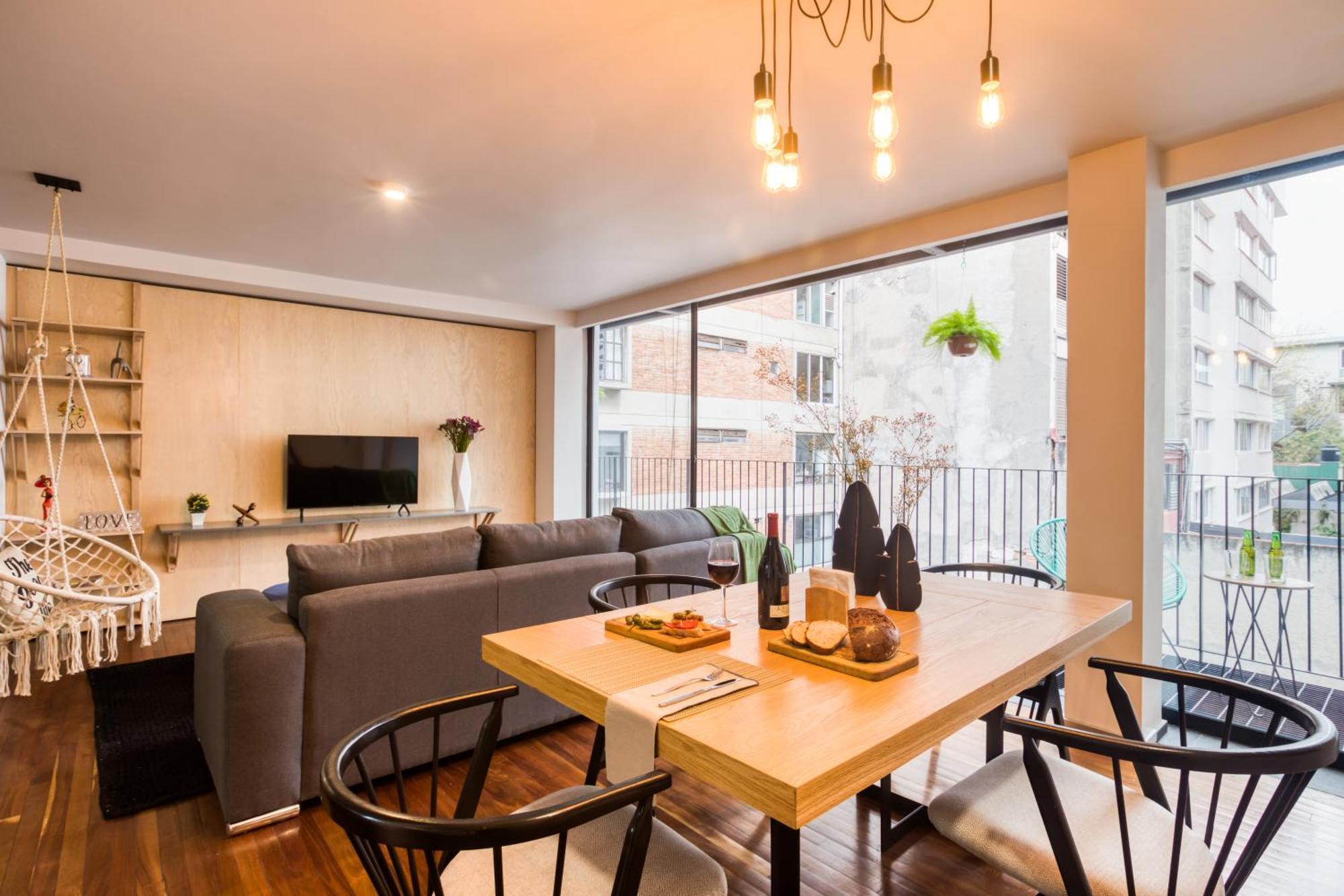 Uliv Condesa Apartamento Cidade do México Quarto foto